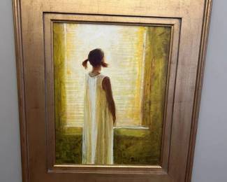 1 Martin A. Poole Blinds Original Oil min