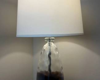 1 Ethan Allen Siena Ombre Metallic Glass Table Lamp X2min