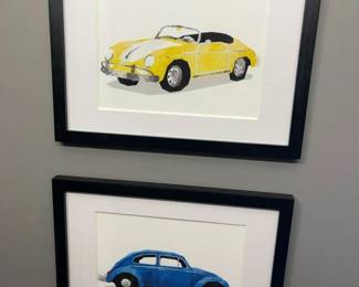 1 AtoZStudio Baby Car Decor Retro Set of 4 Printsmin