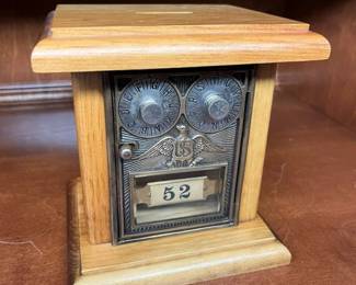 1 1902 Repurposed Post Office Box Door Bankmin