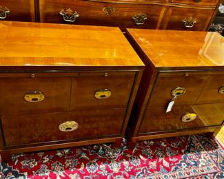 Pair of Henredon Side Tables 