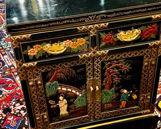 Chinese Inspired Side Table 