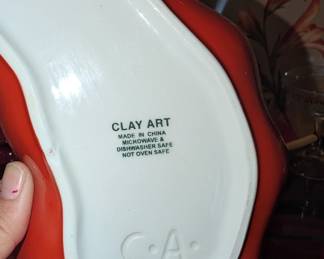 Clay Art chili servers