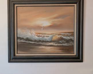 Gorgeous beach painting