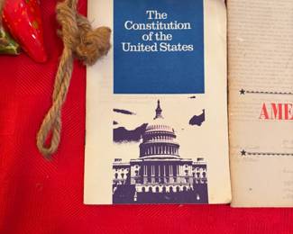 Booklet US Constitution 