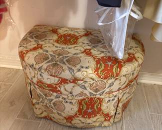 cute sesa themed foot stool ottoman