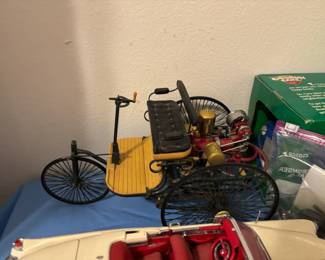 Franklin Mint 1886 Benz Patent Motorwagen 1:8 Diecast Car The First Automobile