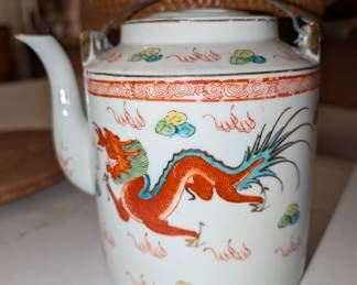 Chinese Teapot with case