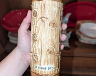 Kyoto Samurai Grog Sword Mug, tiki mug
