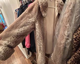 Dennis Basso faux fur coat