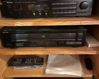 Rotell stereo system and cabinet