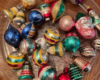 Vintage Christmas ornaments