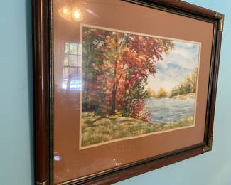 Nice framed wall art