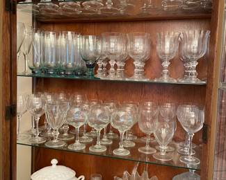 Lots of glassware