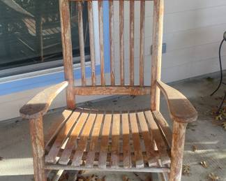Rocking chair set of 4 