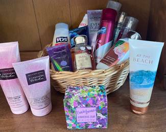 Lotions, spritz, soaps, shampoos, body wash 