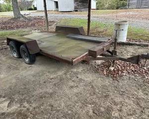 14' All Metal Dual Axle Trailer