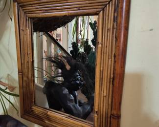 MCM bamboo mirror 