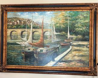 S. Bommarito Impressionist Painting