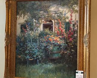 Abbott Graves "Kennebonkport Doorway" Reproduction
