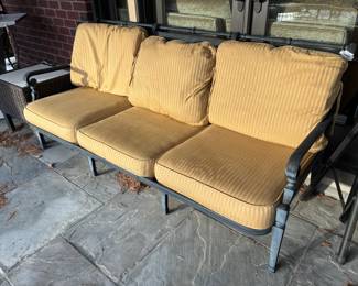 Frontgate Aluminum Outdoor Bench