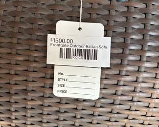 Frontgate Outdoor Rattan Furniture