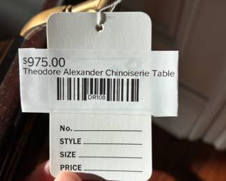 Theodore Alexander Chinoiserie Table