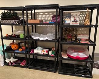 Storage Shelves, Misc Items