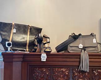 Jimmy Choo Cross Over Heels, Gucci Studded Belt