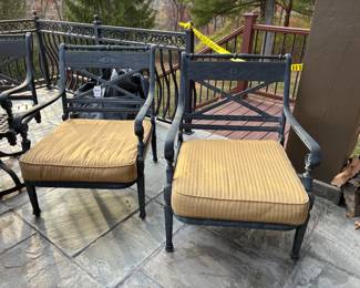 Frontgate Aluminum Chair Set