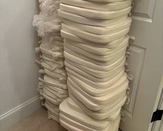 Premium Gold Event Chairs w/ Cushions