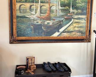 S. Bommarito Impressionist Painting, Men's Shoes, Belts