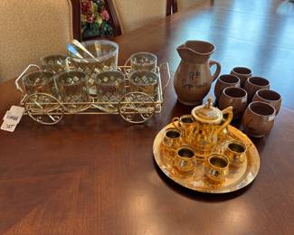 MCM Culver Valencia Bar Set