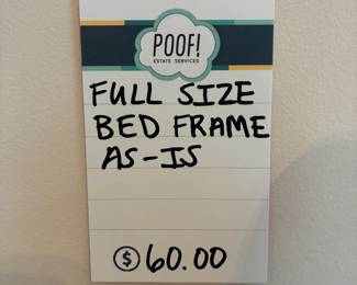 Full Size Bed Frame
