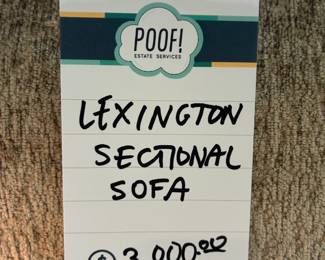 Lexington Sectional Sofa