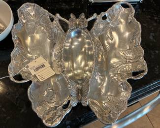Arthur Court Butterfly Tray