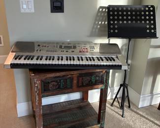 Keyboard, Music Stand