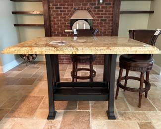 Marble Bar Top Table