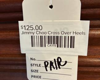 Jimmy Choo Cross Over Heels