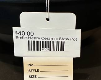 Emile Henry Ceramic Stew Pot