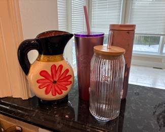 Pitcher, Travel Cups