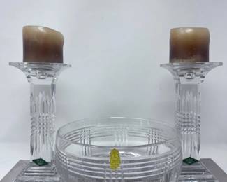 47 2ShannonCrystalCandlePillarsImperluxCrystalBowl