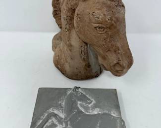 30 HorseHeadStatueHandMadeWallPlaque