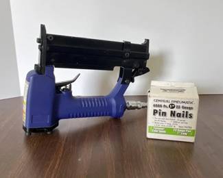 121 CentralPneumaticAirPinNailerWithNails