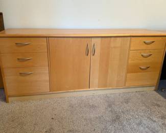 210 BlondeWoodStorageConsole