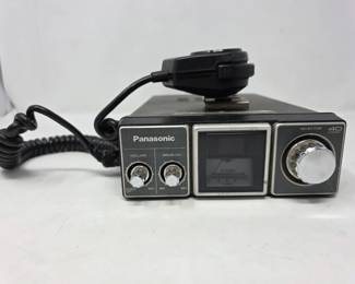 158 VintagePanasonic40ChannelCBRadioWithMic