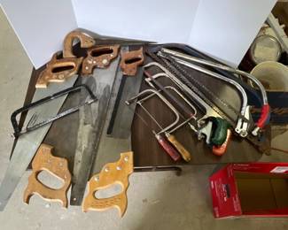 125 14VariousHandSaws