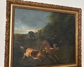 Victorian Pastoral Painting 