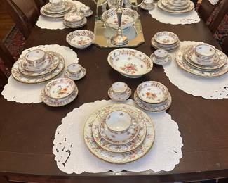 Wonderful Selection of Dresden China - over 200 pcs