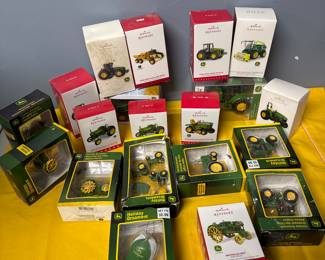 John Deere Christmas ornaments